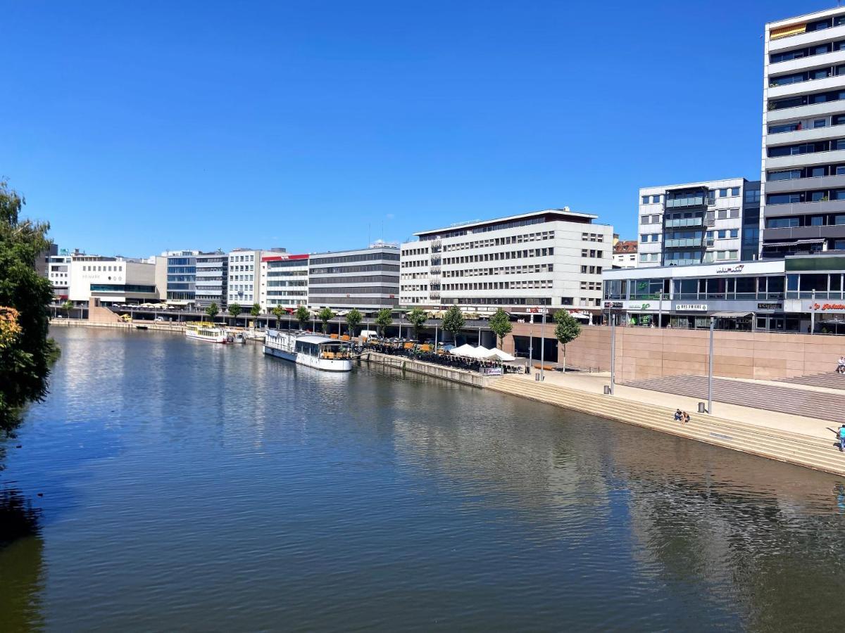 Hotel Stadt Hamburg Am Fluss Saarbrücken Exteriör bild