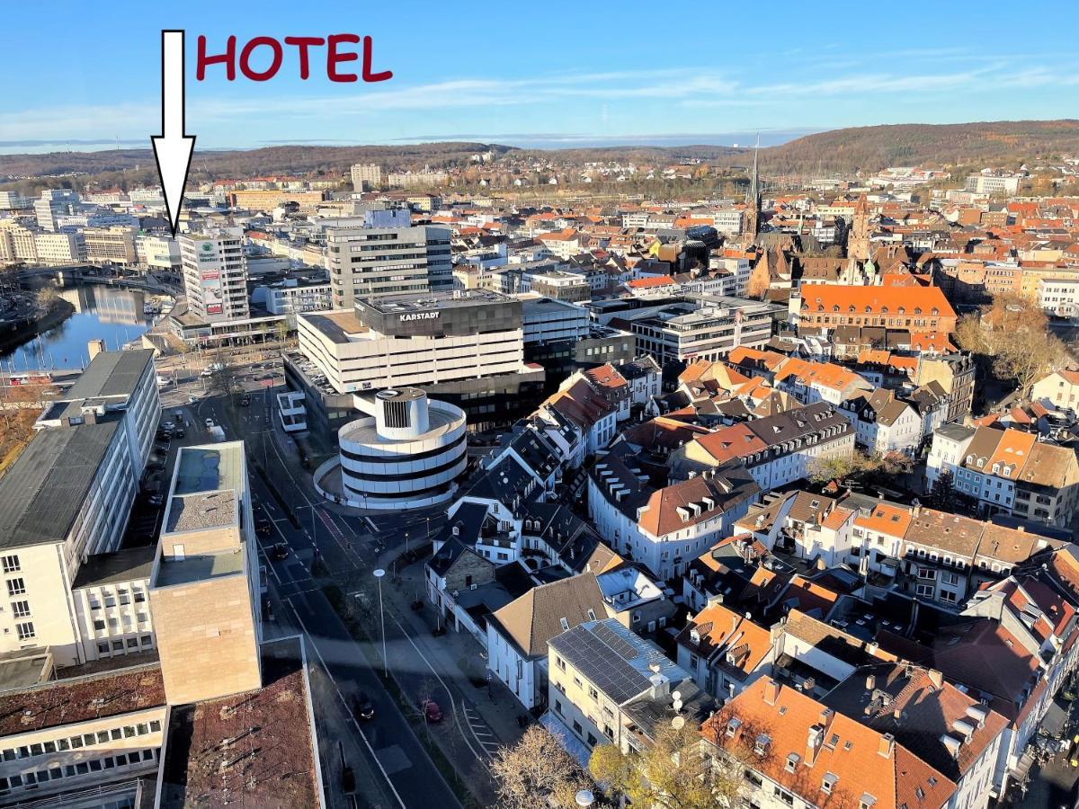Hotel Stadt Hamburg Am Fluss Saarbrücken Exteriör bild
