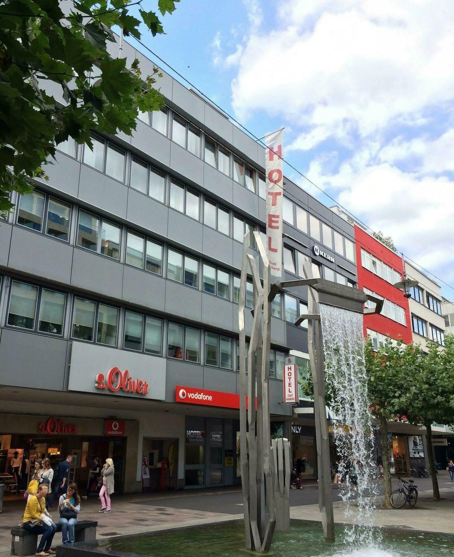 Hotel Stadt Hamburg Am Fluss Saarbrücken Exteriör bild